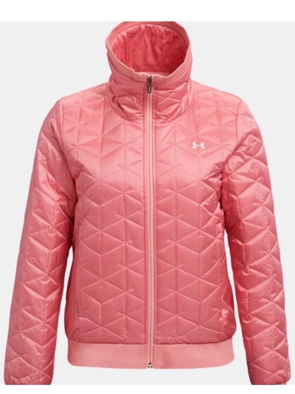 UNDER ARMOUR PERFORMANCE JACKET UA MEDIUM CORAL NWOT